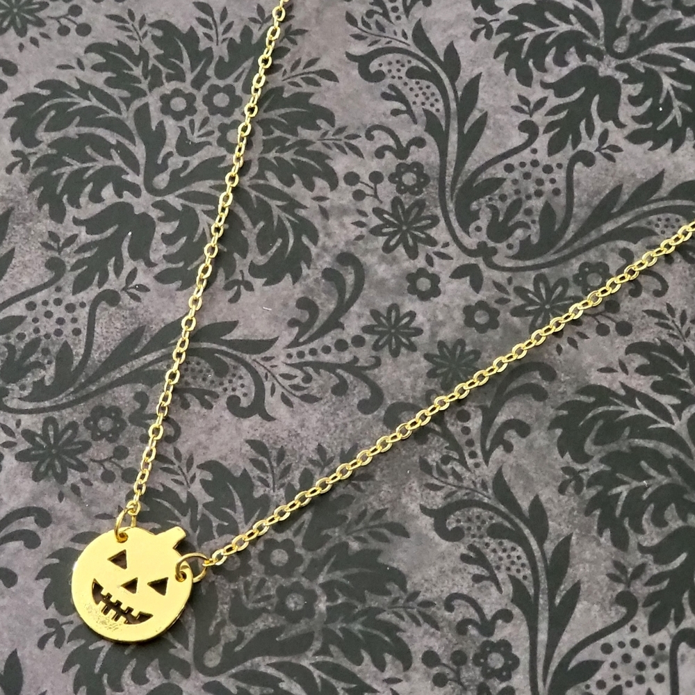 Jack-o-Lantern Necklace